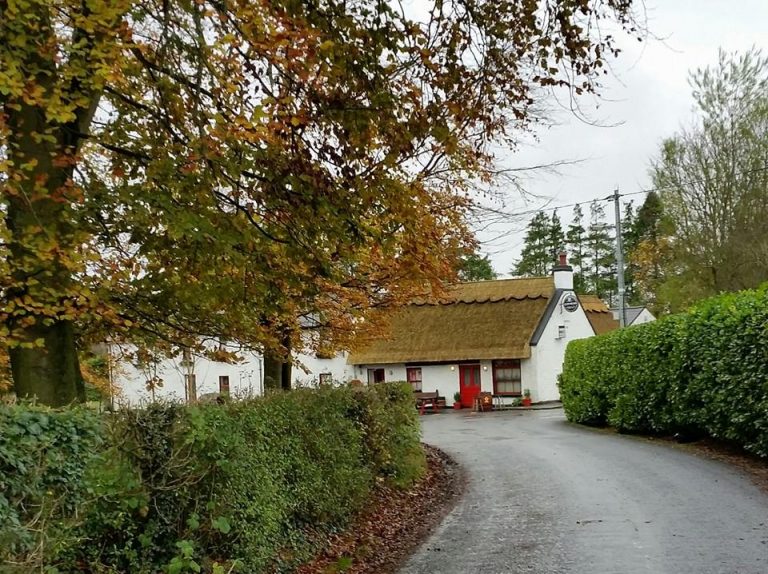 Thatched Pub in Fisherstown, County Laois, Ireland