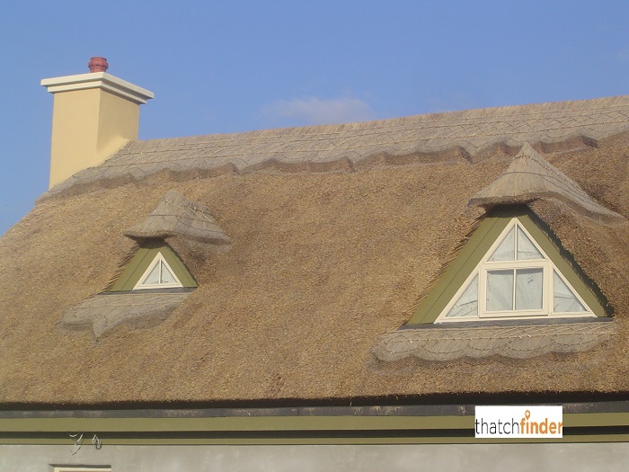 View image gallery of thatched roof ridges.