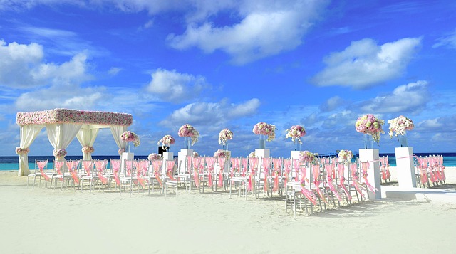 Wedding on a beach
