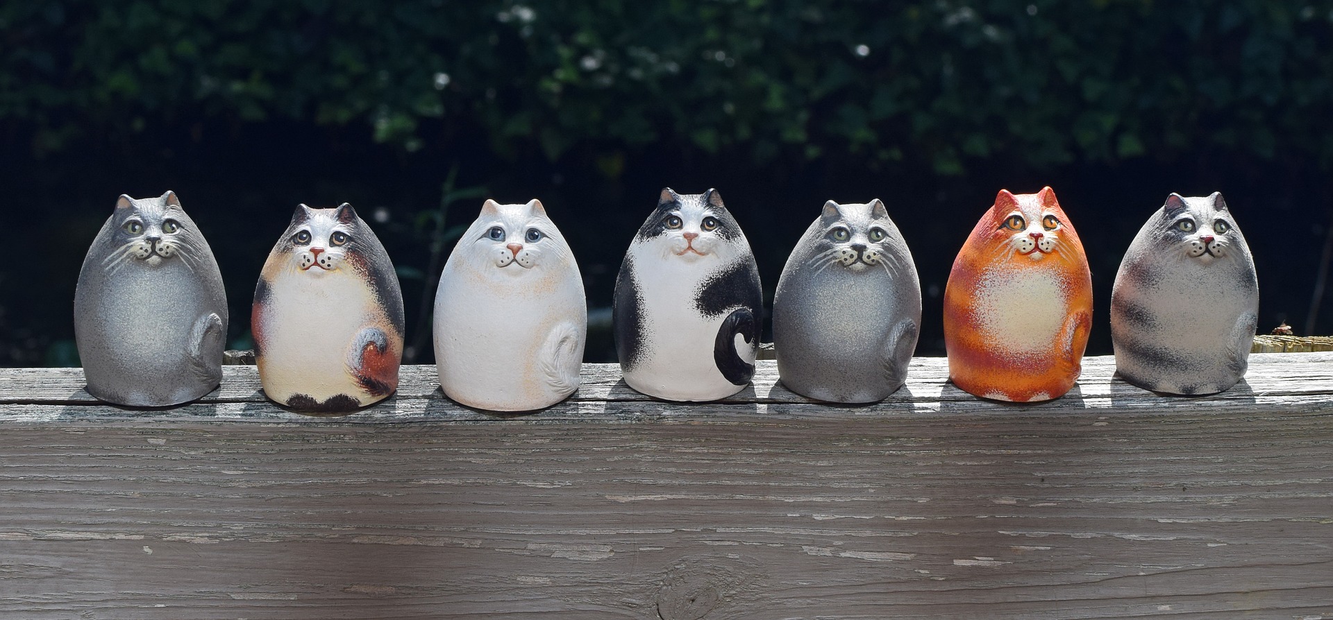 Selling crafts - ceramic cats