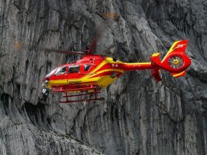 Rescue Helecopter - Travel Insurance Required