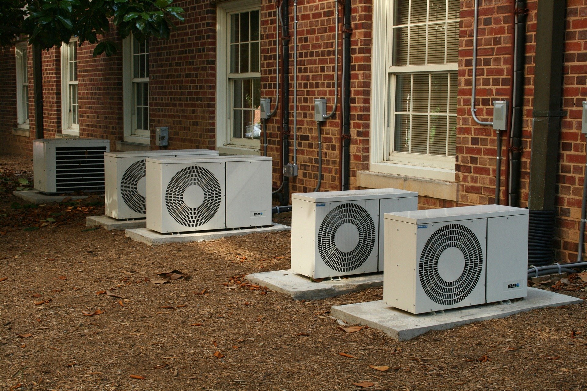 Air conditioner Units outside building