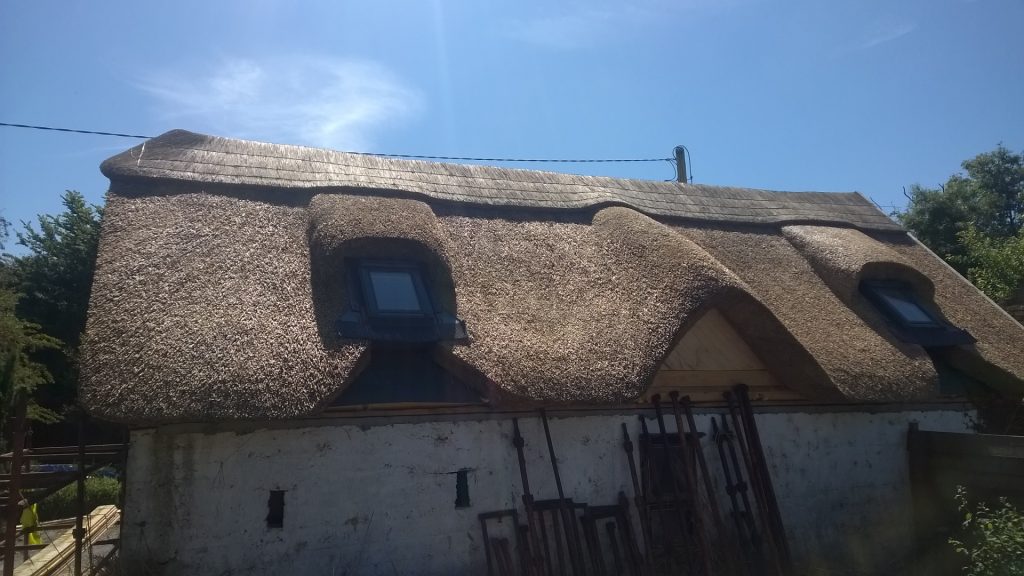 Water Reed Thatch Roof in County Offaly